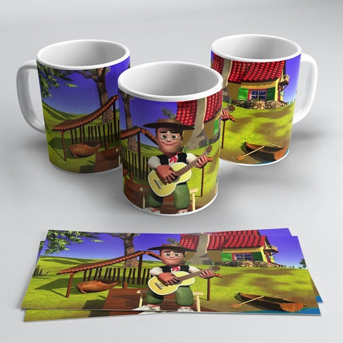 Agarralo® La Granja De Zenon Plastic Sublimation Mug #497 0