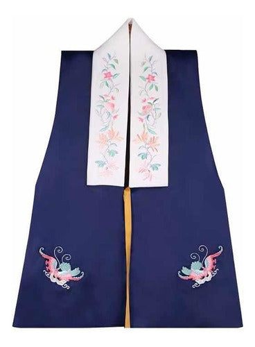 Hanfu Original Silk Vest with Imported Embroidery 0