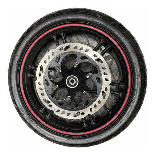 Complete Front Wheel Zanella Rz3 Assembled with Brake Disc 2