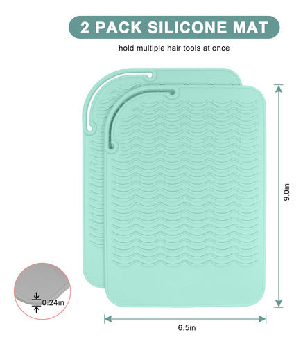 Suafrnut Heat Resistant Mat - Aqua 3