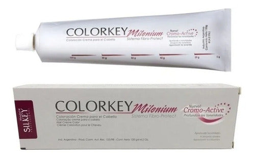 Silkey Milenium Professional Hair Color 120grs X12u 0