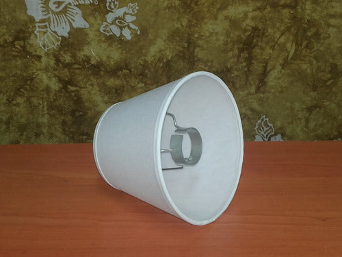 White Cone Lampshade 10-16/12 cm Height 6