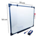 SM Combo Kit Whiteboard 50x70 Cm Marker - Eraser 1