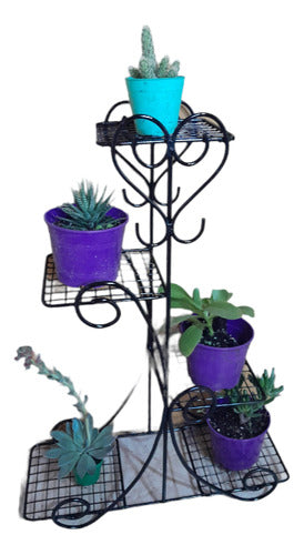 Herreria Basilio Artistic Iron Plant Holder 0