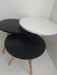 Set of 3 Nordic Round Tables 2