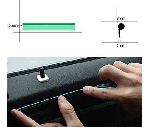 LED Strip for Vehicles with Green Plug 3