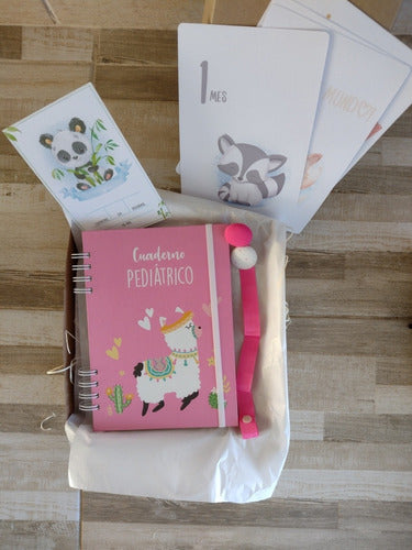 Baby Gift Box - Pediatric Notebook+Card+Pacifier Holder 0