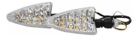 Luxled Juego De Faros Led Guiño Ambar Moto 12v 5w 1