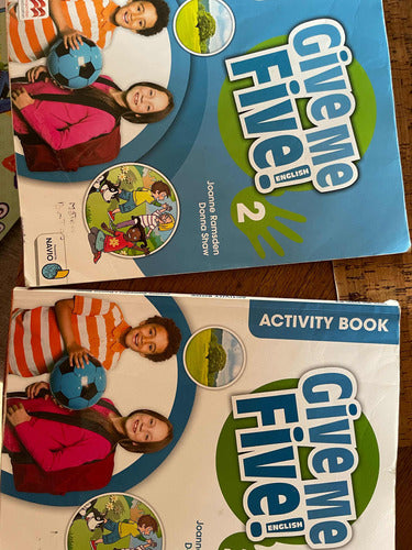 Libro De Inglés Give Me Five 2 Student And Activity 0