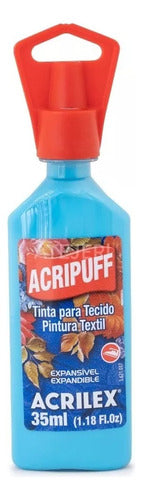 Acrilex Acripuff Textile Paint with Applicator 35ml 1