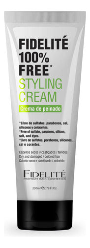 Fidelité Crema Para Peinar Free Sulfatos Y Parabenos 230ml 0