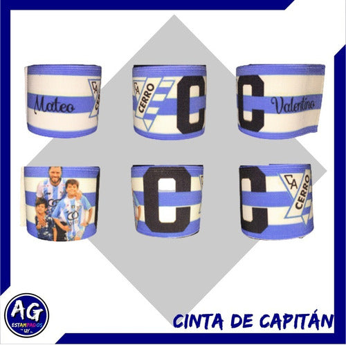 Cinta De Capitán Personalizadas - Brazalete De Capitán 1