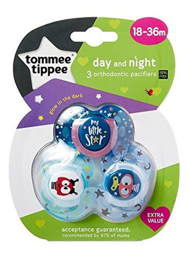 Tommee Tippee Day Y Night Pacifier 1836 Months 3 Count Los C 1