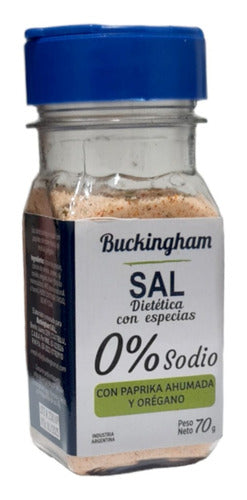 Buckingham Smoked Paprika and Oregano Dietetic Salt 70g 0