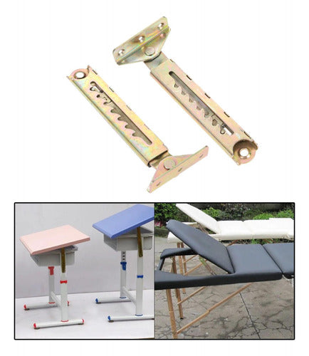 2 Peças Dobradiça De Elevação Do Sofá 7 Marchas 7