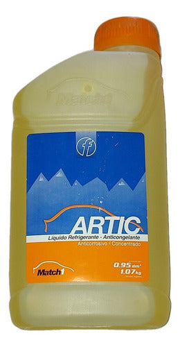 Match 1 Yellow Concentrated Antifreeze Coolant 0