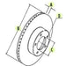 Volkswagen Brake Disc Saveiro/Gol/Santana 2.0 Ventilated 0