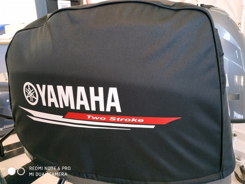 Funda Para Carcasa Motor Yamaha 40hp 2 Tiempos Color Negro 1