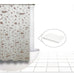Modern PVC Shower Curtain Design with Metal Rings and Anti-mold Protector 4