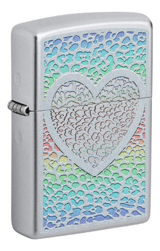 Zippo Encendedor 49780 Heart Design Original Garantia 0