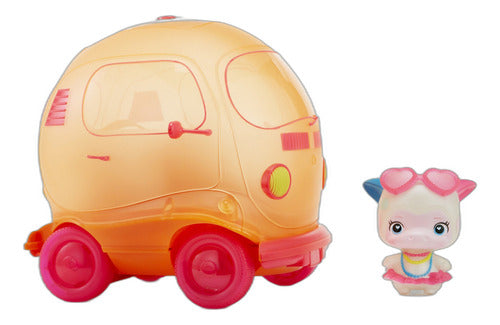 Squeezoos Bubble Bus Squeeze Doll 0