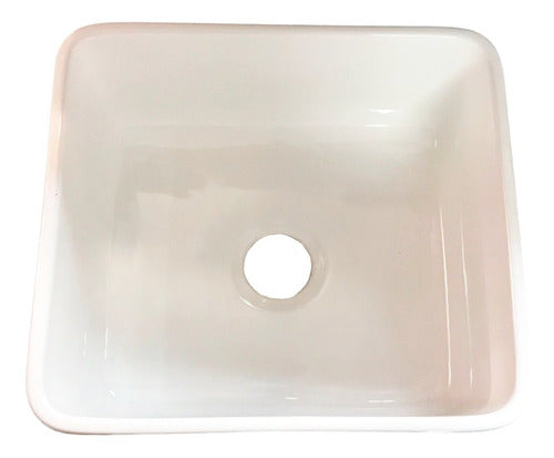 DMC Rectangular Kitchen Sink 55x40x20 2