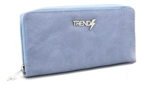 Trendy Women's Wallet with Card Holder 14519 Celeste 0