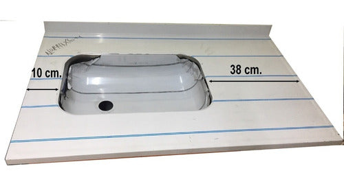 Stainless Steel Kitchen Counter 1 Meter x 0.60 cm 2