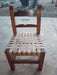 Handcrafted Matera Chair with Braided Cow Leather Seat 4
