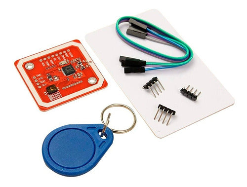 Kit Lector Rfid Nfc Pn532 Lee Escribe + Tarjeta Y Llavero 0