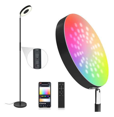 Addlon RGB Floor Lamp, 2000LM LED Super Bright-Tall Standing 0