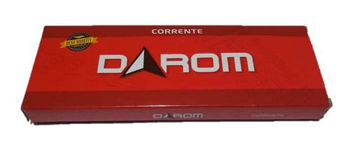 Corrente Transmissão Nxr Bros 160 Xre 190 Darom 428h X 128l 3