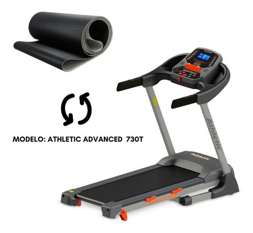 Cinta Repuesto Para Caminador Athletic Advanced 730t 0