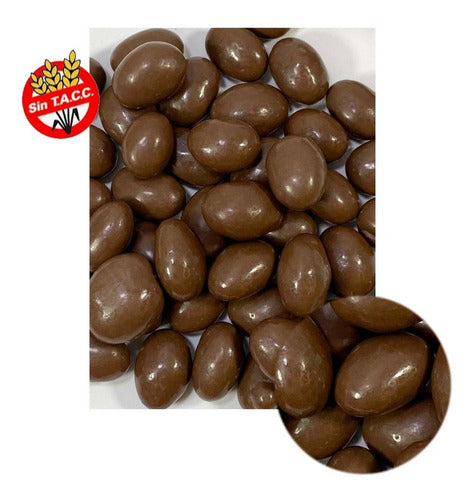 Almendras Con Chocolate Cobertura 100g Cotillon Sergio Once 0