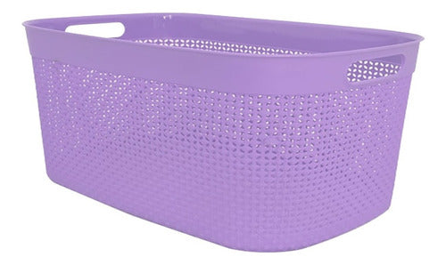 Medium Perforated Laundry Basket Organizer 10