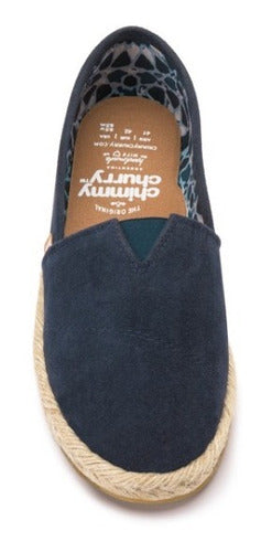 Classic Suede Espadrille Night Blue 2