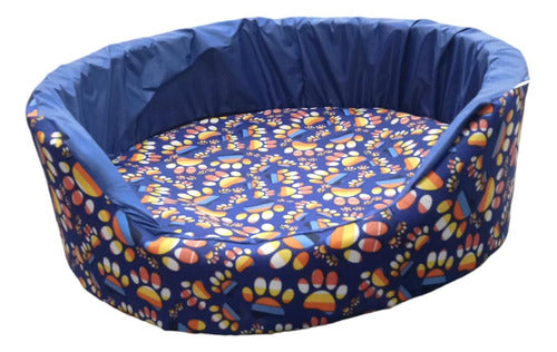 JYL Round Moses Bed Removable Cover for Dogs and Cats N4 0