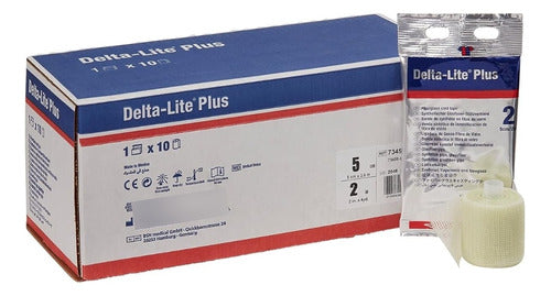 BSN Medical Delta Lite Plus 5cm x 3.6m Plastic Plaster Bandage 1