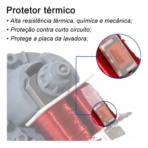 Bomba Eletrobomba Com Protetor Térmico Brastemp Bwl09b 220v 1