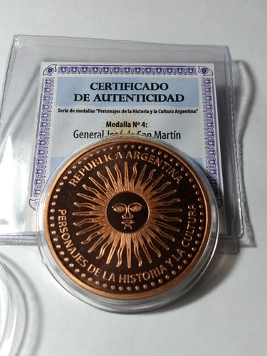 Ounce of Copper General José de San Martín 1