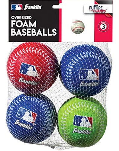 Franklin Sports Oversized Foam Baseballs - Foam 0