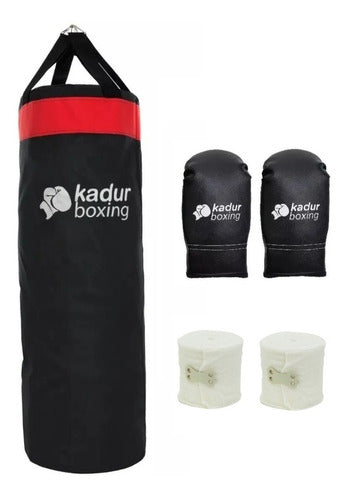 Boxing Kit Set - Gloves + Bag + Wraps Combo MMA 0
