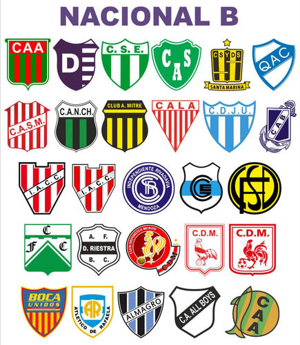 Argentine Football Shields A! Impeccable!! Vinyls - Vectors 0