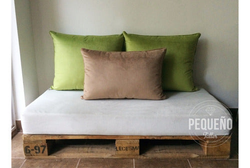 Decorative Cushions with Pana Cover 50x70 cm by Pequeño Taller 5