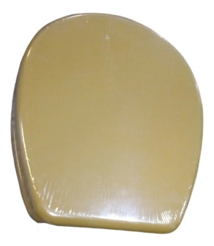 Derpla Toilet Seat Table Pilar with Golden Chrome Hardware MDF 0