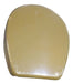 Derpla Toilet Seat Table Pilar with Golden Chrome Hardware MDF 0