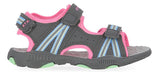 Atomik Doha Infant Sandals in Gray and Pink | Dexter 0