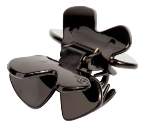 Carey Butterfly Black Large Hair Clip 0