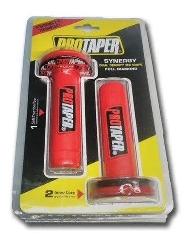 Puños Manopla Pro Taper®  Neon Grips Rojo 0