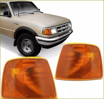 Ford Front Turn Signal Light for 1995 Ranger - Left Amber 0